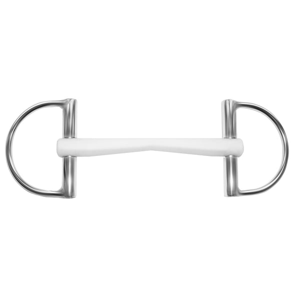 Sprenger Duo D-Ring 40419-Plastic Horse Bit (16mm Thick, 75mm Ring)- Shop Online Today