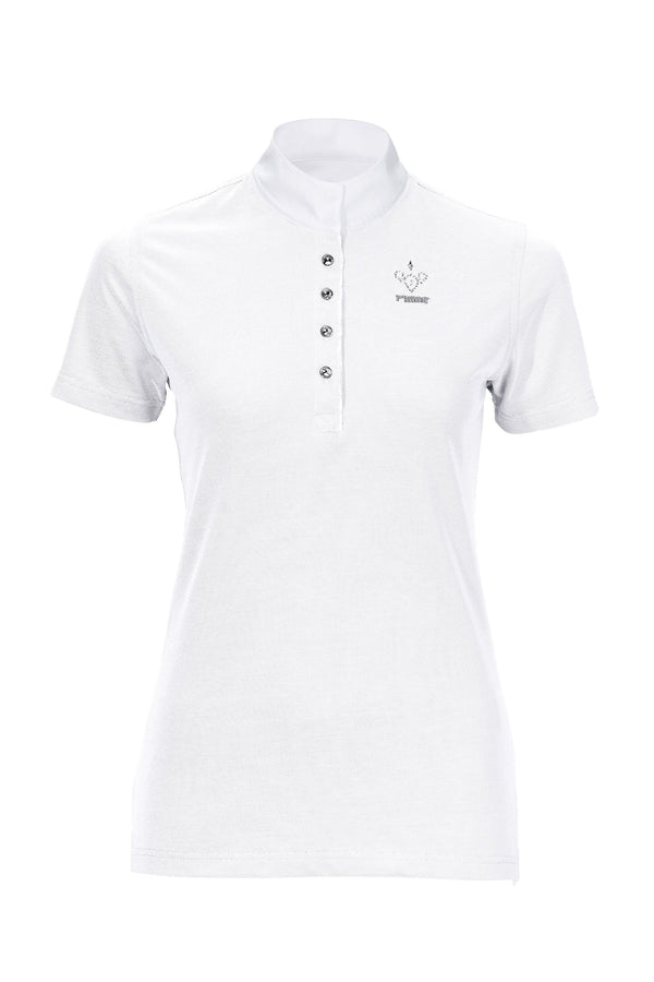 Pikeur Ladies Competition Shirt ½ sleeve My Breeches | Pikeur White 34/UK6/USA2