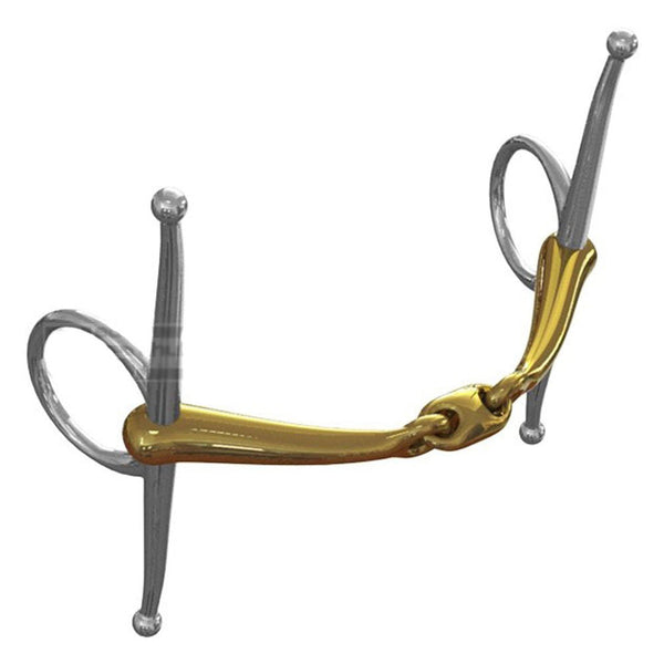 Neue Schule Tranz Angled Lozenge Full Cheek Horse Bit (16mm) 8023-FC