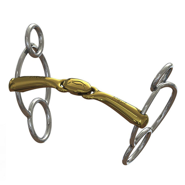 Neue Schule Turtle Top With Flex Pony Universal Horse Bit (16mm) 7023-PU TT
