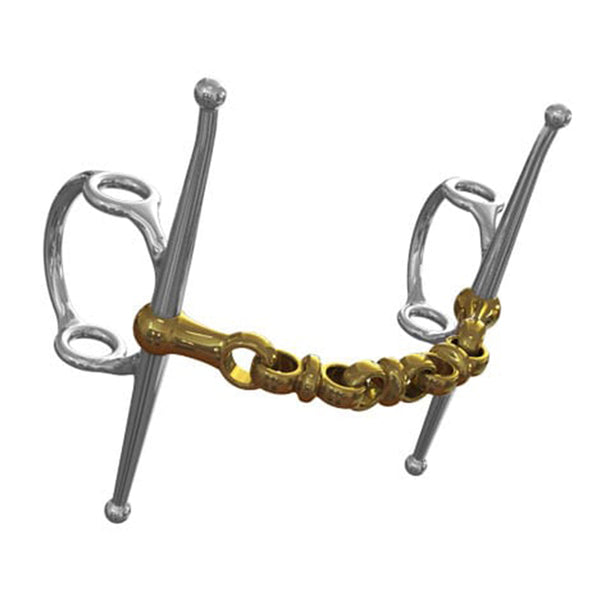 Neue Schule Waterford Nelson Horse Bit (14mm) 8029-NG