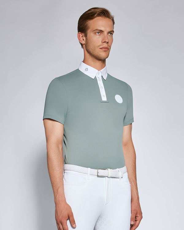 Cavalleria Toscana Men's Tech Piquet Short Sleeve Polo - Shop Online