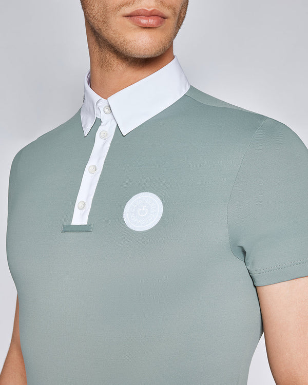 Cavalleria Toscana Men's Tech Piquet Short Sleeve Polo - Shop Online