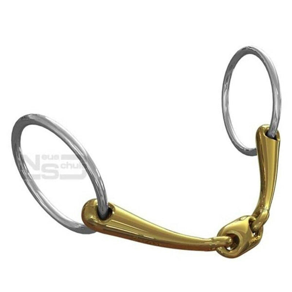 Neue Schule Tranz Angled Lozenge Horse Bit (Ring Size 70mm) 8023-70