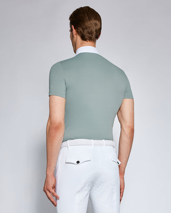 Cavalleria Toscana Men's Tech Piquet Short Sleeve Polo - Shop Online