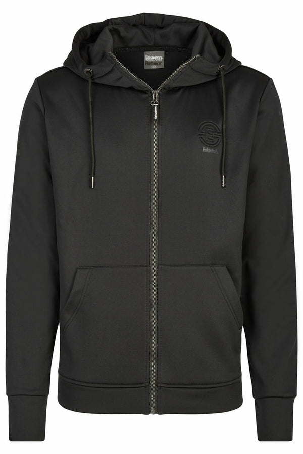 Eskadron Men's Hinz Zip Hoody Reflexx 2023 -Black-48 - S-